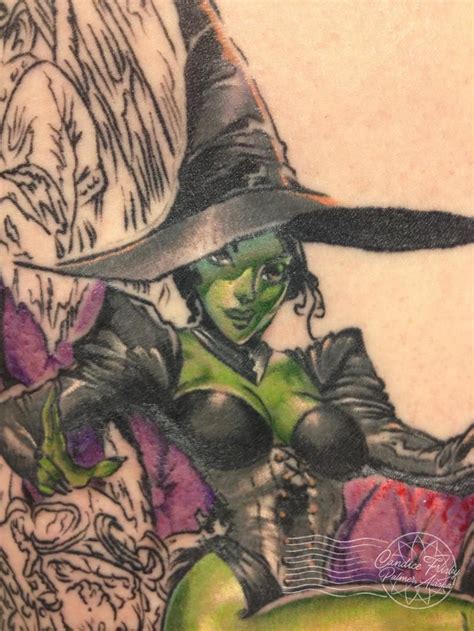 Candicefrisby Wicked Witch In Progress J Scott Campbell