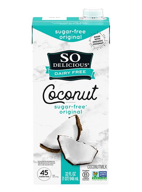 sugar  coconutmilk  delicious dairy