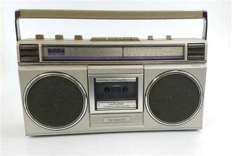 panasonic amfm stereo radio cassette recorder  hangar  prop rentals