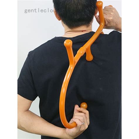 gc point self massager theracane body muscle relief back massage hook