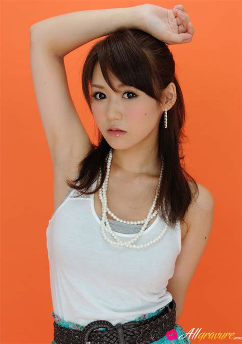 yumi asian is such cute and playful honey in white top and skirt