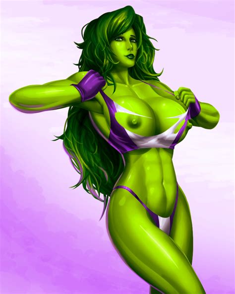 She Hulk By Svoidist Hentai Foundry