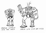 Starcraft Ink sketch template