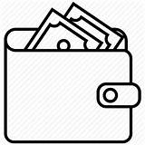 Wallet Money Icon Drawing Clipart Transparent Finance Cash Outline Webstockreview Background Clipartmag Line Getdrawings sketch template