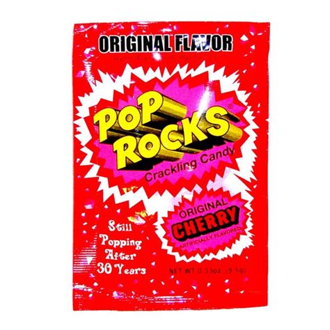 Pop Rocks Cherry Popping Candy 0 33oz Zurchers