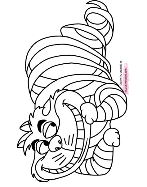 alice  wonderland coloring pages  disney coloring book