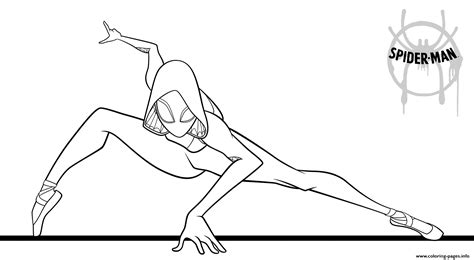 spider girl coloring page printable coloring home
