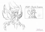 Lolirock Shanila Posings Danieguto Lyna Magique Youloveit Meilleur Coloriages sketch template