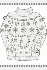 Ugly Turtleneck sketch template