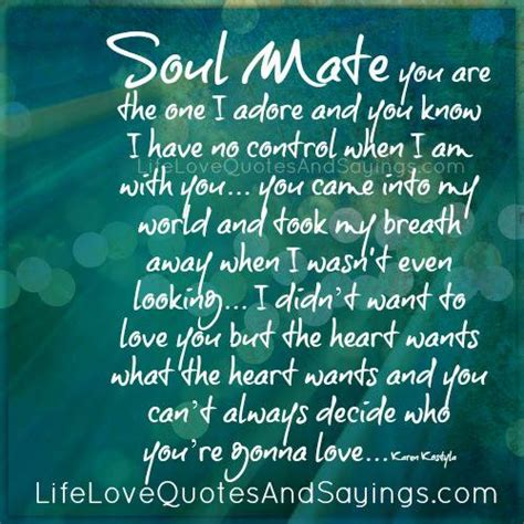 Soul Mate Quotes Quotesgram