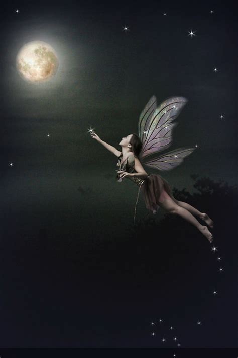 dazzlecube photographic print lynne davies artcom moon fairy