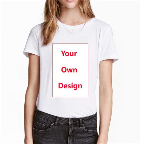 custom  women  shirt put   design  logo high