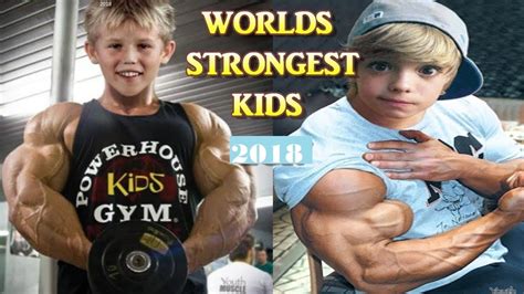 strongest kid   world youtube