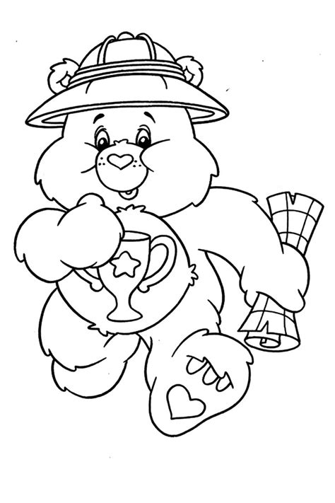care bears coloring pages  kids bear coloring pages disney