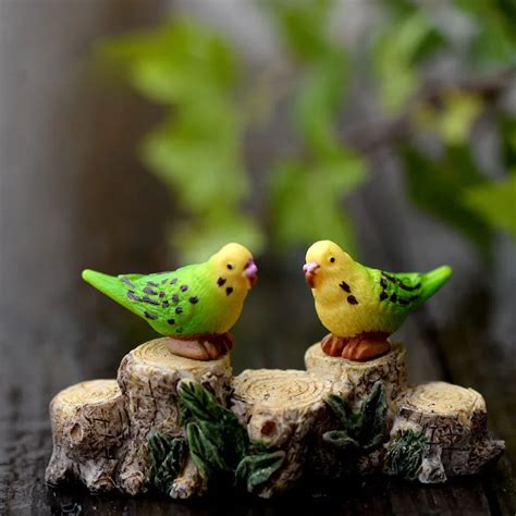miniature miniature artificial animal bird parrot micro landscaping decoration craft sand table