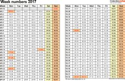 week numbers   bank holidays excelpdfword templates