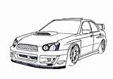 Jdm Subaru Drift Autos Desenhos Dibujo Sti Wrx Impreza Supra Hatchback Mk4 Trike Lata Homem Template Tunados Colorir Diseno Coche sketch template