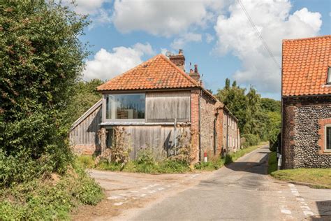 converted english barn  bright modern home   curbed