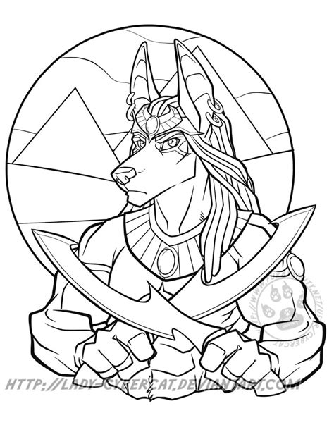 anubis t shirt lines by lady cybercat on deviantart
