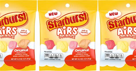 starburst airs gummies coming    candy aisle