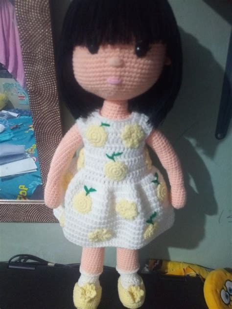 crochet costumize doll hobbies toys toys games  carousell