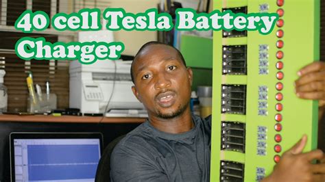 cell tesla battery charger  power wall youtube