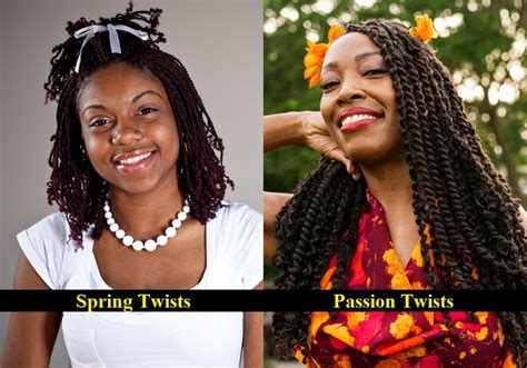 Spring Twists Vs Passion Twists Whats The Difference – Hairstylecamp