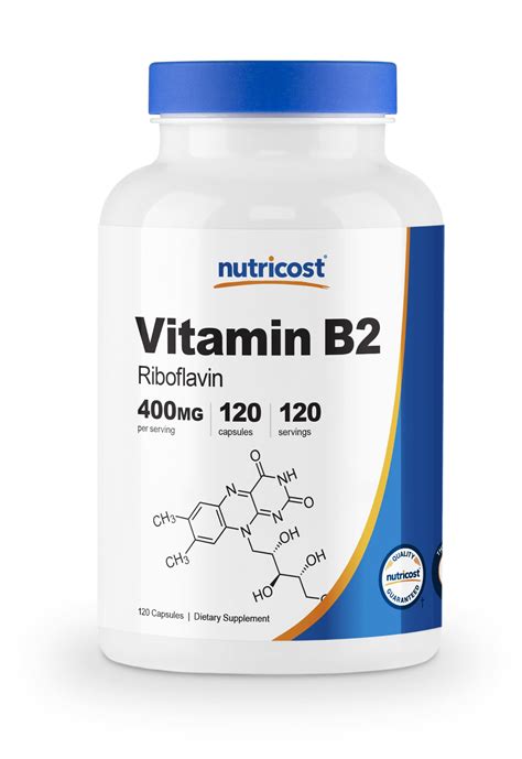 nutricost vitamin  riboflavin mg  caps walmartcom