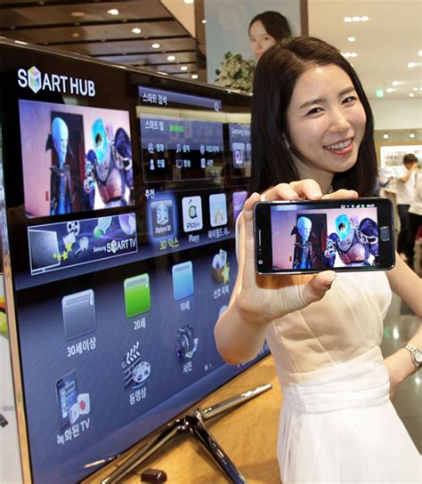 samsung brings smart tv  galaxy  ii