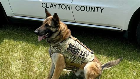 Clayton County Sheriffs Office K9 Gets Brand New Body Armor