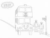 Bulgy Bus Decker sketch template