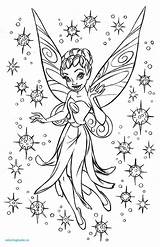 Fee Clochette Coloring Fairy Colorear Coloriages Fée Mitos Fairies Colorare Leyendas Mythen Adultos Justcolor Mythes Legendes Adulti Erwachsene Malbuch Legenden sketch template