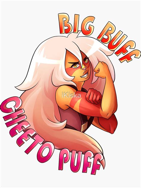 Big Buff Cheeto Puff Jasper Steven Universe Sticker For Sale By