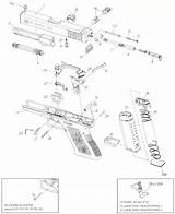 Glock Drawing 17 Strip Magazine Drawings Zbrane Zbraní 19 Slide Revolver G17 Choose Board Nakres Getdrawings Barrel sketch template
