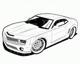 Camaro Chevrolet Zl1 Transformers Bubakids sketch template