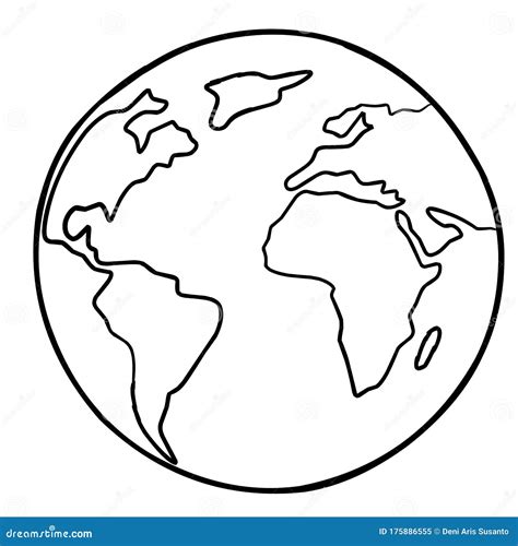 coloring page  planet earth  dxf include