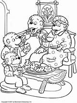 Bears Berenstain Coloring Pages Bear Sheets Care Colouring Kids Family Christmas Color Printable Books Cartoon Last Trending Days Book Getdrawings sketch template