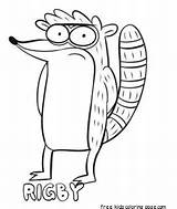 Regular Show Coloring Pages Rigby Printable Mordecai Colouring Ssundee Kids Color Cartoon Total Views Network Pagesfree Getdrawings Getcolorings Sheets Choose sketch template