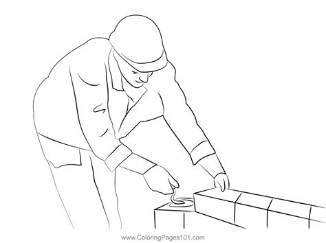 construction worker coloring page  kids  construction workers