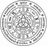 Wiccan Pages Coloring Getcolorings Printable sketch template