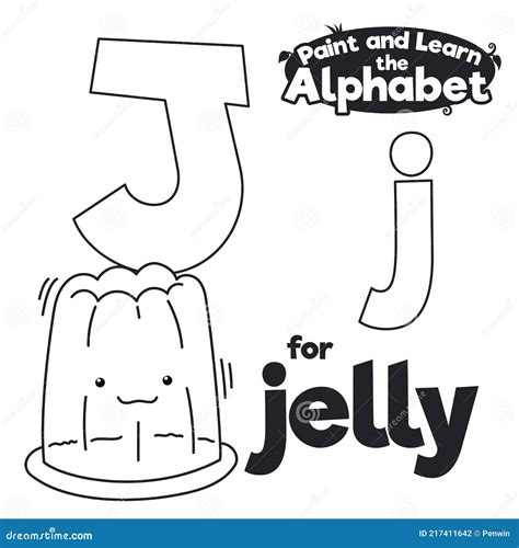 didactic alphabet  color   letter   jelly vector