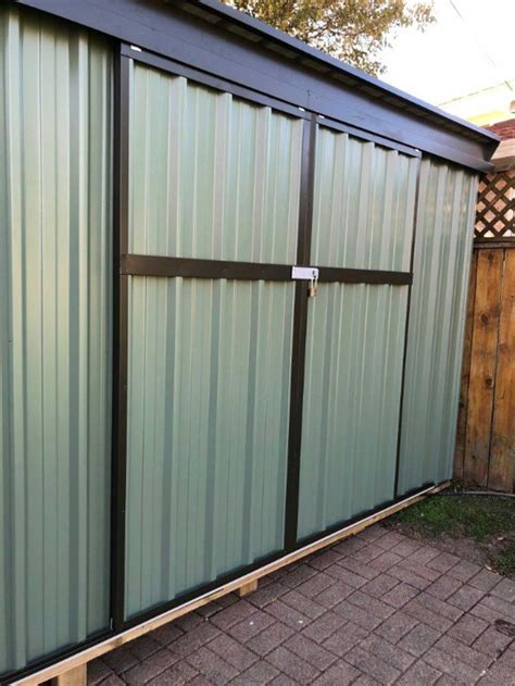 double doors garys garden sheds quality outdoor sheds