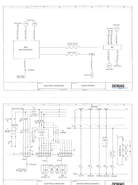 demag crane wiring schematic