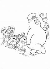 Snowman Coloring Abominable Printable Pages Sheet Getdrawings Drawing Color Getcolorings sketch template
