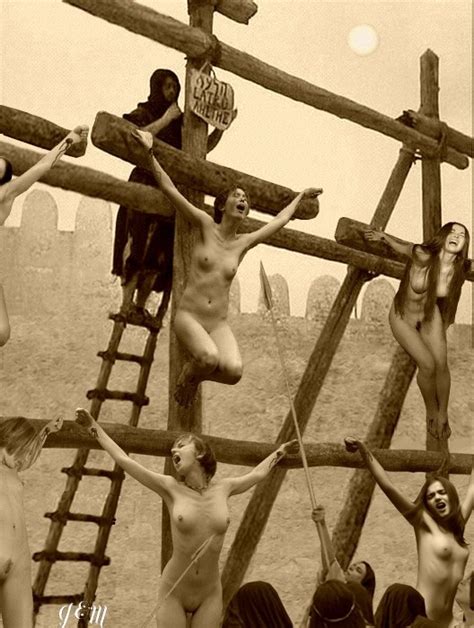 crucified females aq13 in gallery crucified females picture 13 uploaded by frol 41 on
