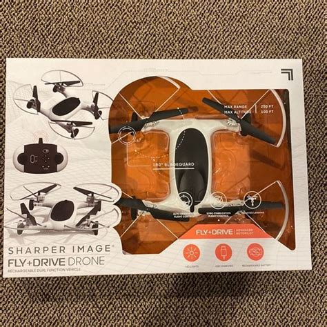 sharper image cameras photo video   package sharper image fly  drive drone poshmark