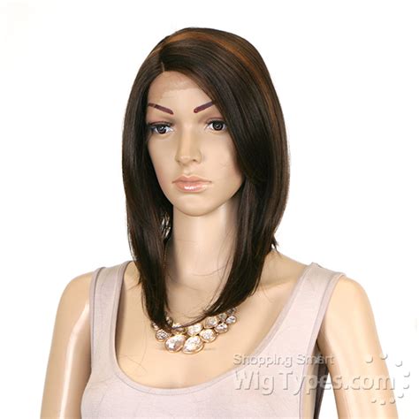 its a lace front wig synthetic iron friendly l part lace front wig lassie futura
