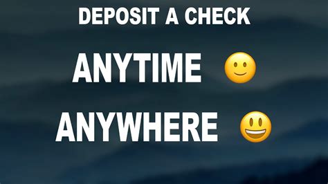 mobile check deposit   youtube