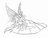 Fairies Coloring Pages Kids Print Fairy Printable Color Tale Colouring Adults sketch template