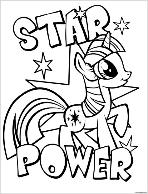pony  coloring pages cartoons coloring pages  printable coloring pages